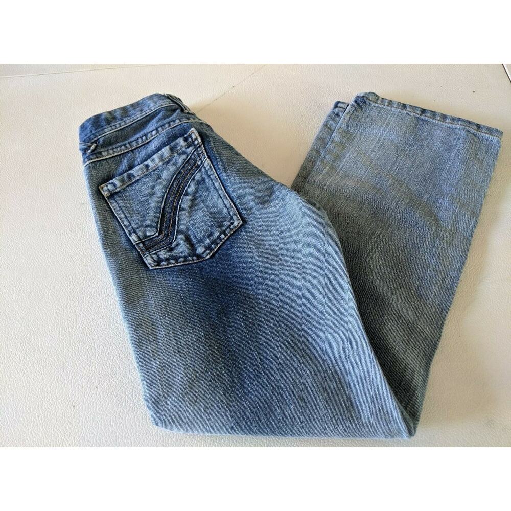 Ring of Fire Girls Jeans Size 12 Slim Fit Straight Leg Medium Wash